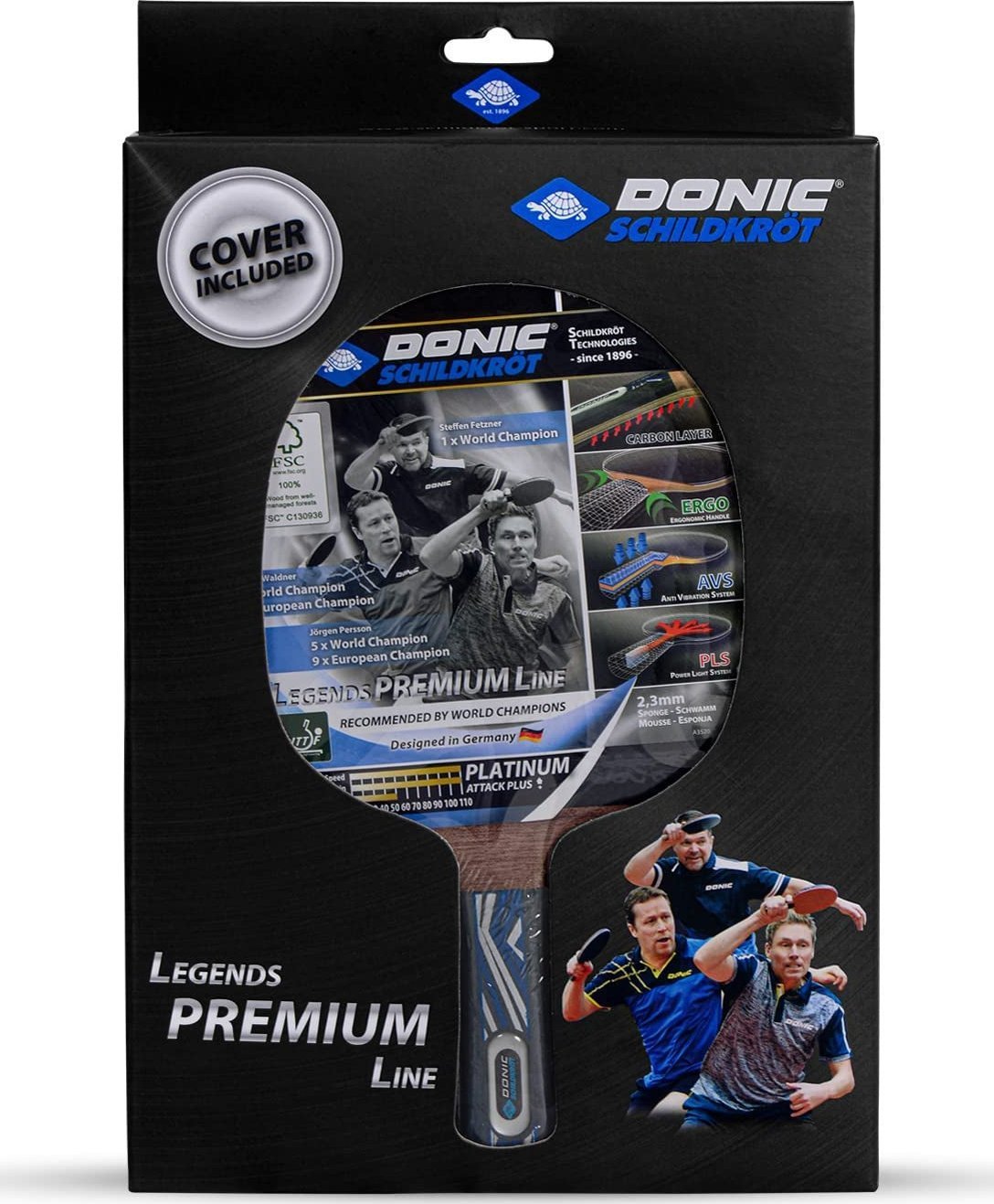 Donic TT LEGENDS PLATINIUM