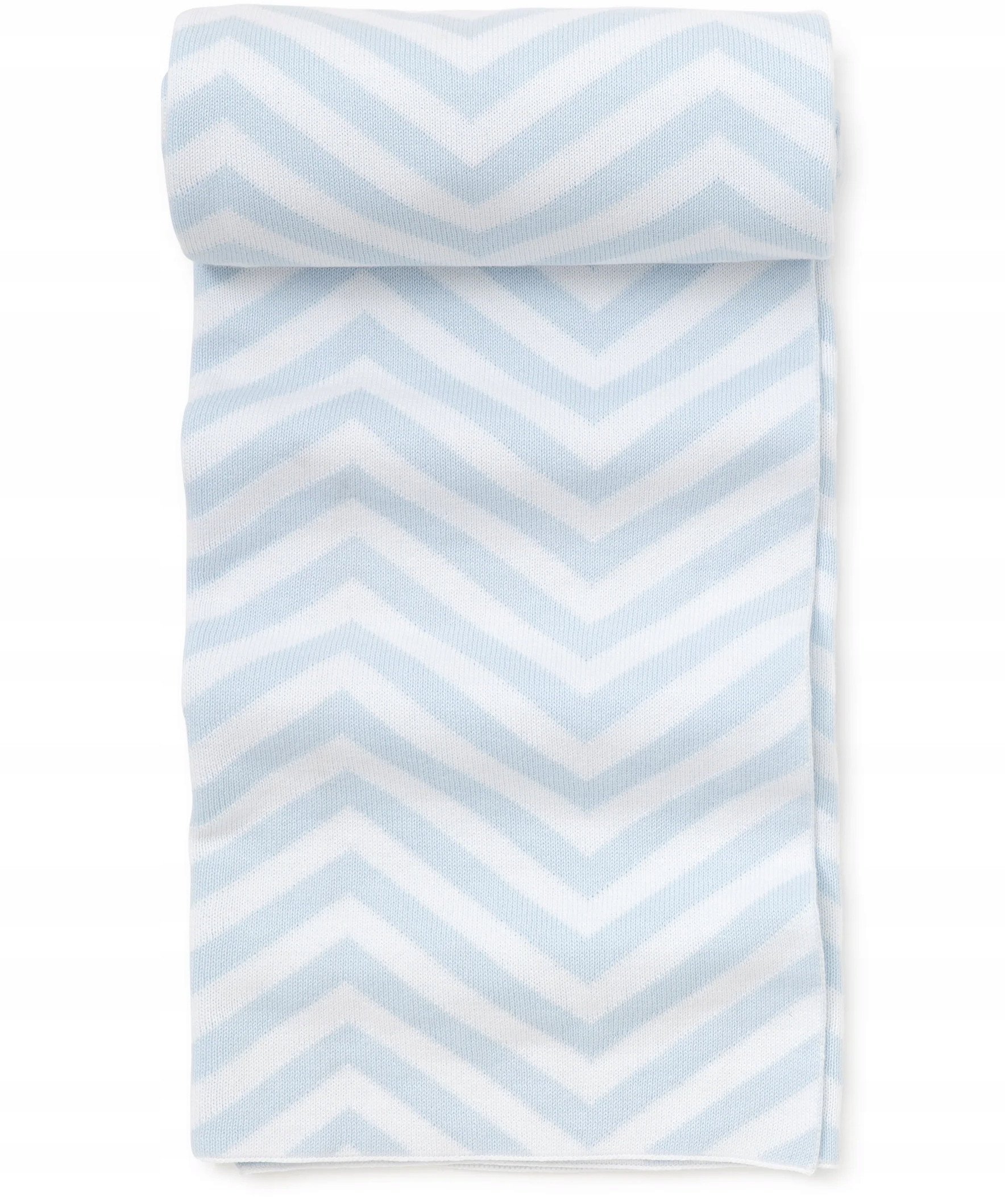 Chevron pledas PET, mėlynas, 170 x 200 cm