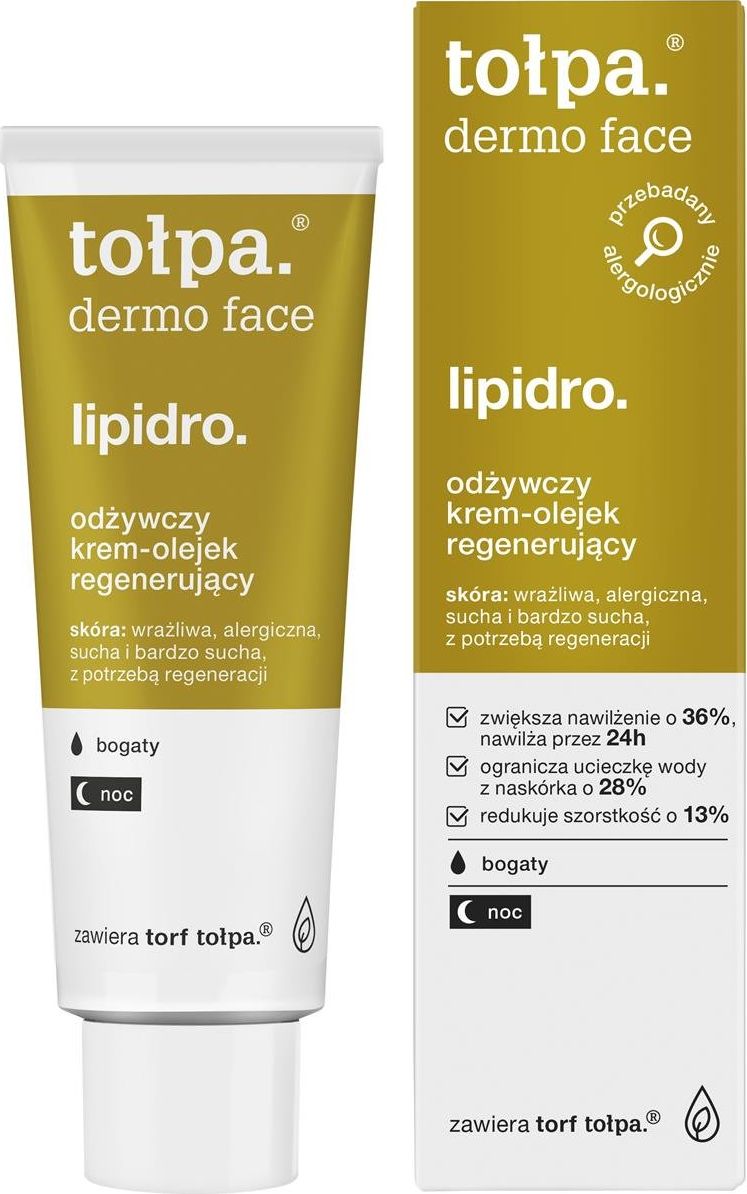 Tołpa lipidro. odżywczy krem - olejek regenerujący bogaty 40 ml