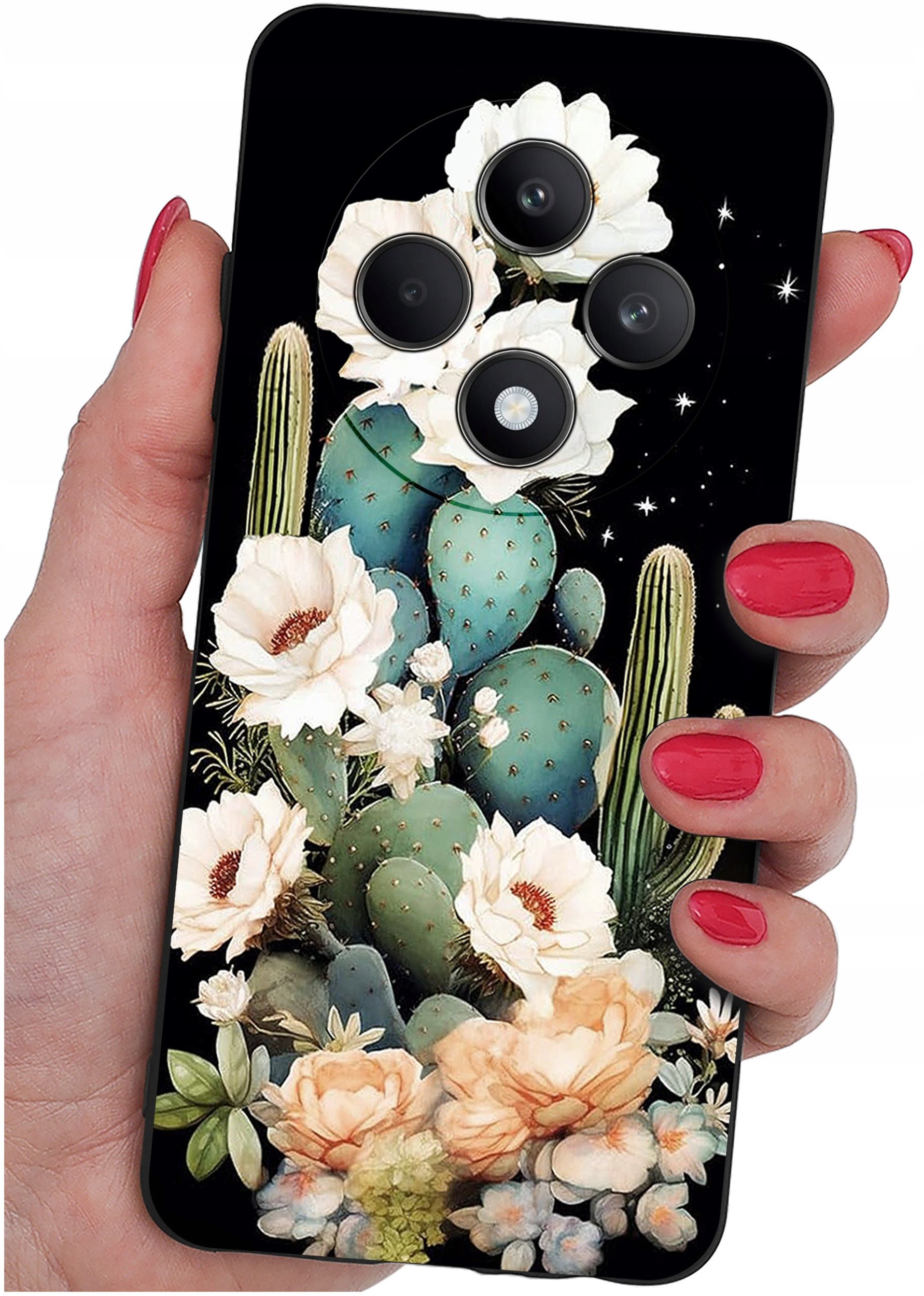 Etui do Oppo Reno 12 F 5G | 12 FS 5G WZORY |SILIKONOWE MATT CASE + SZKŁO 9H