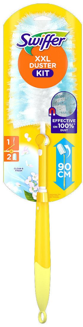 Swiffer Duster Miotełka do kurzu Długa rączka + 2 wkłady