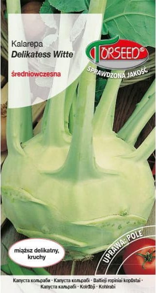 Torseed Nasiona Kalarepa Delikatess Witte 2g