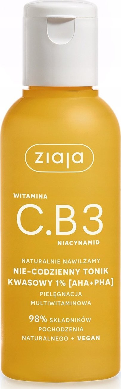 Ziaja Ziaja Tonik kwasowy 1% AHA + PHA multiwitaminowy C.B3
