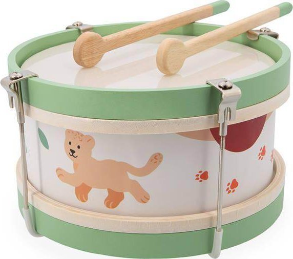 Janod Janod - drewniany bębenek - sunshine