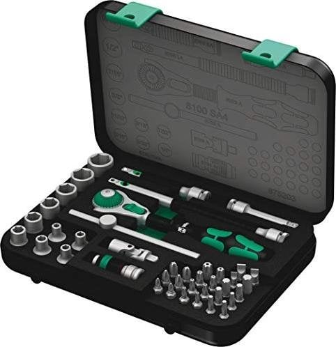 Wera Wera 8100 SA 4 Zyklop Speed ??ratchet set - 1/4 drive, imperial