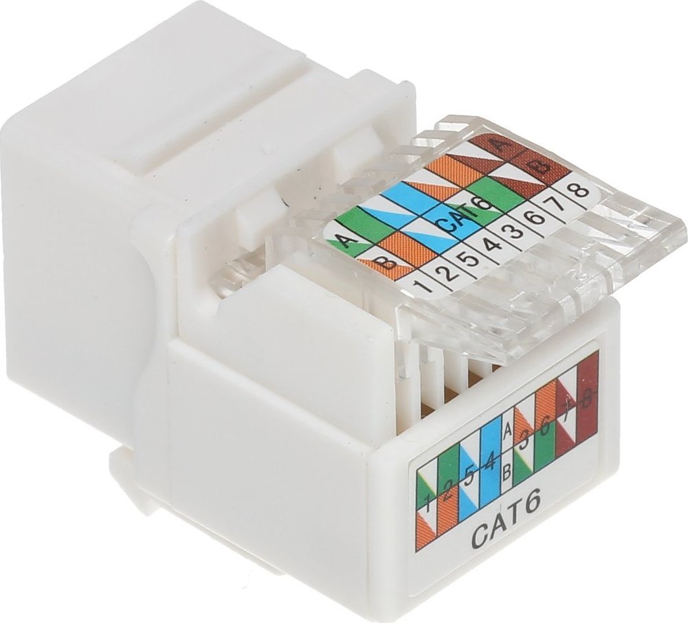 ZŁĄCZE KEYSTONE FX-RJ45-61*P100