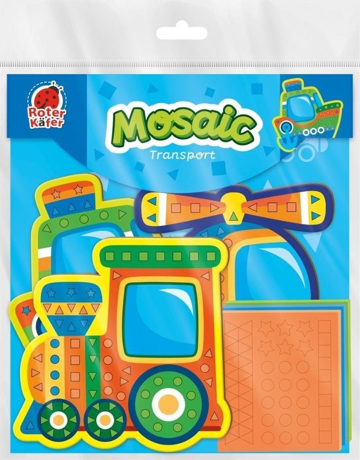 Zestaw kreatywny mozaika Transport