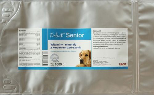 Dolfos Dolvit Senior 1000 g proszek torebka