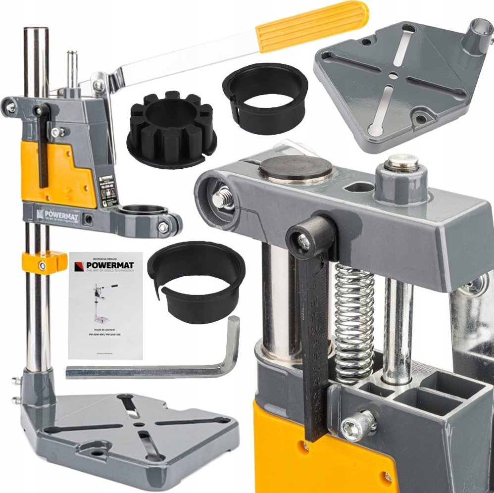 Wiertarka Powermat STOJAK STATYW WIERTARKI WIERTARSKI 400MM STOŁOWY