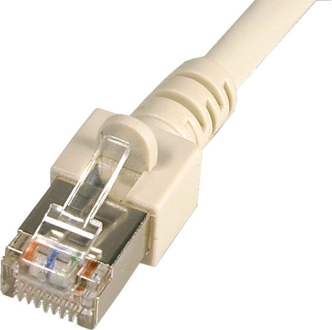 EFB CAT 5e Patchcord SF/UTP Szary 1m (K5455.1)