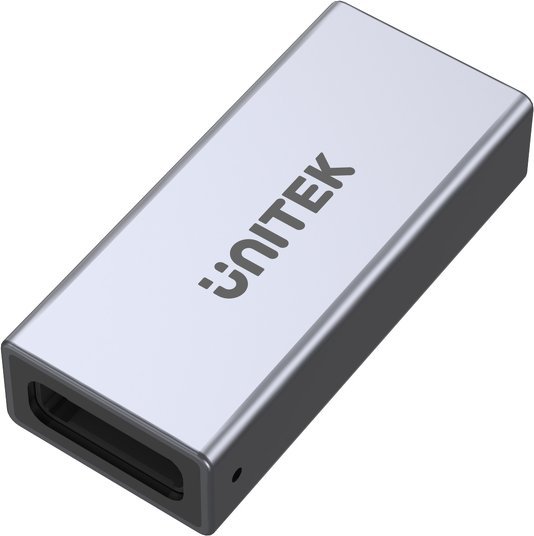Adapter USB Unitek A1036GY USB-C - USB-C Srebrny (A1036GY)