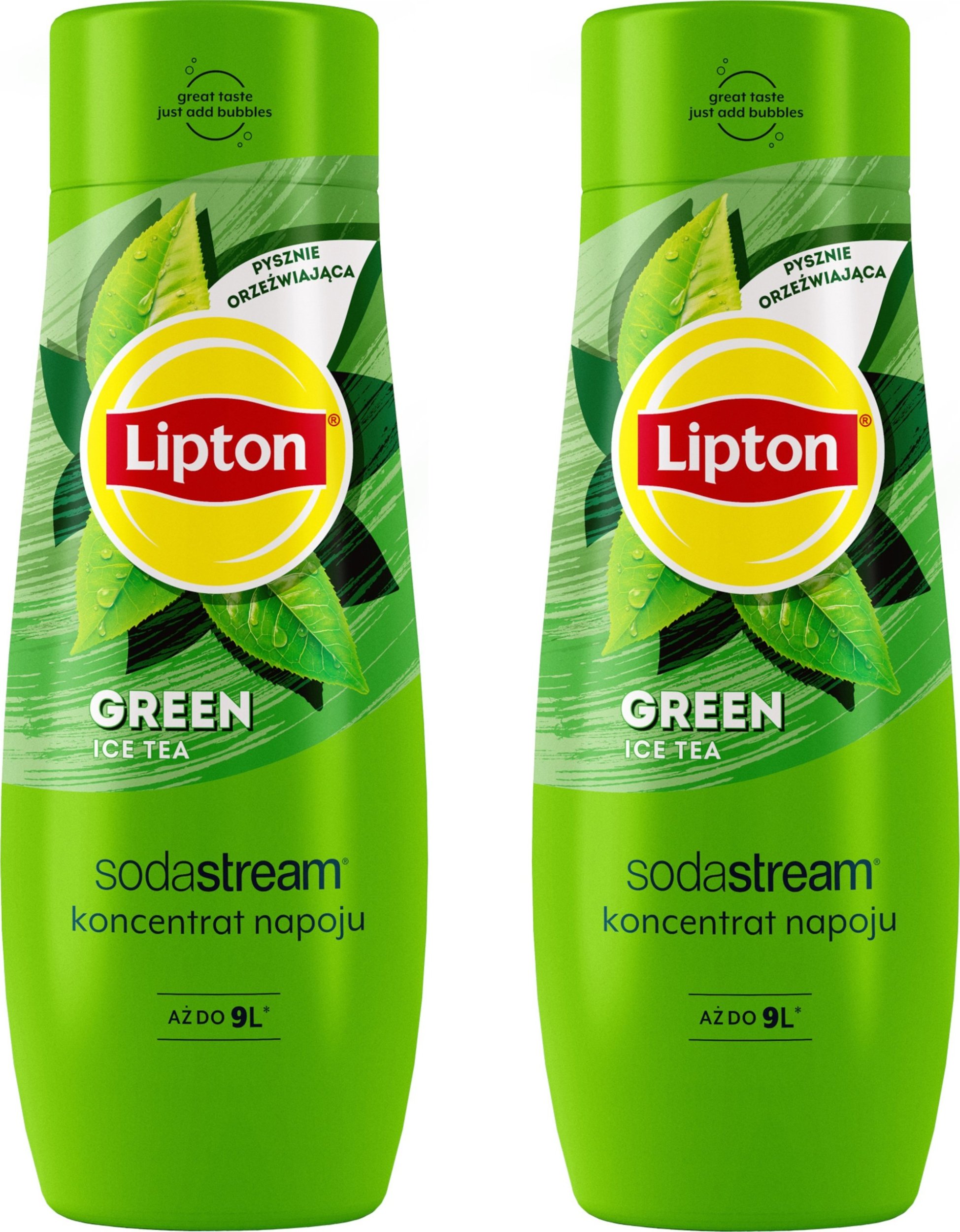 Zestaw 2 koncentratów SodaStream 2x Lipton Ice Green