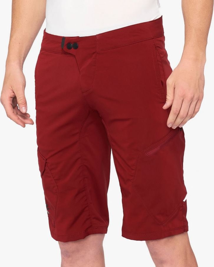 100% Szorty męskie 100% RIDECAMP Shorts brick roz.34 (48 EUR) (NEW 2021)