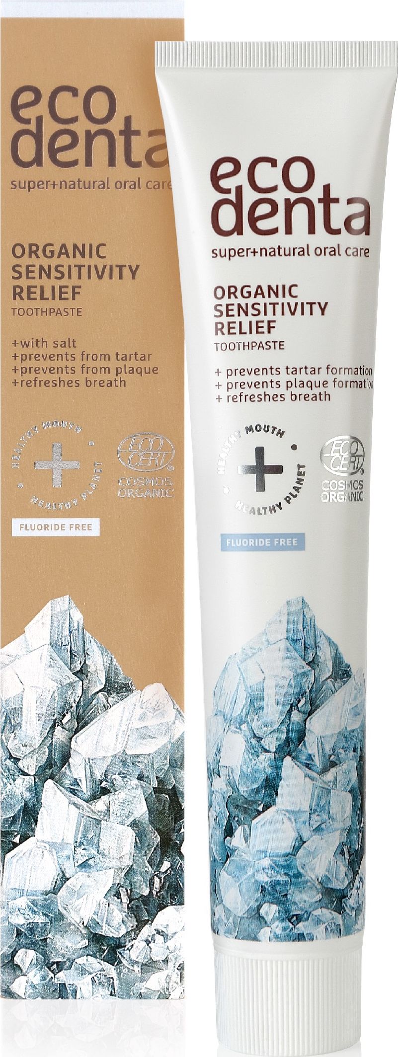 Ecodenta Pasta do zębów Sensitive Relief - Sól 75ml