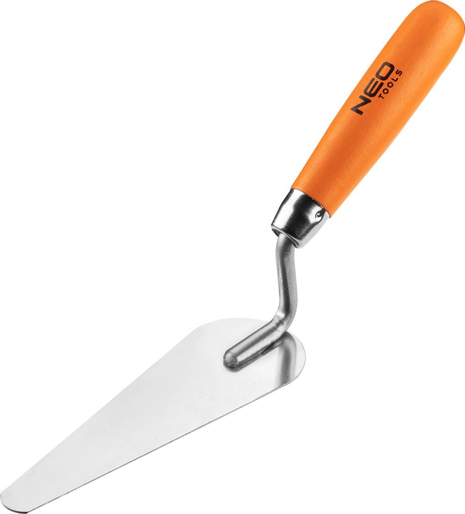 Neo kielnia sztukatorska "koci język" 165x17x54mm uchwyt drewniany (50-122)