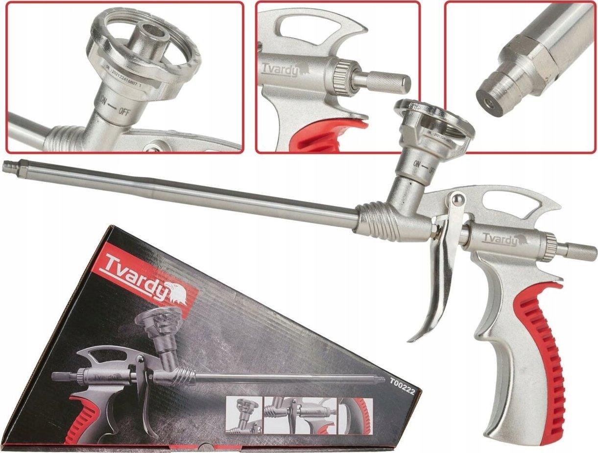 Tvardy Pistolet do pianki samoczyszczący NO-CLEAN (20)
