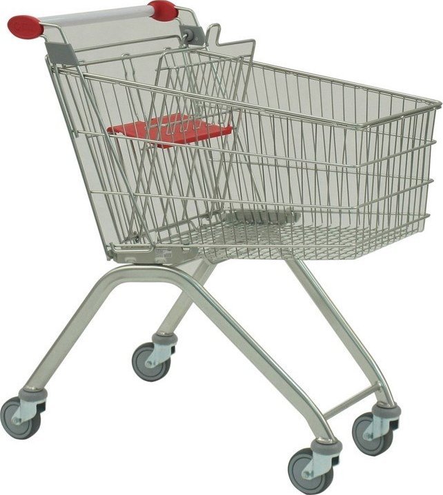 Damnix Wózek sklepowy Avant 90 z siedziskiem dla dziecka