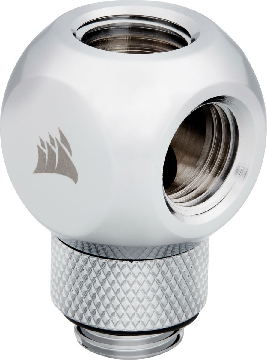 Corsair Rozgałęziacz Hydro X Series XF Rotary Y-Splitter G1/4 Chromowany (CX-9055015-WW)