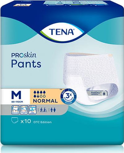 Essity Majtki chłonne TENA Pants ProSkin Normal M 10szt.