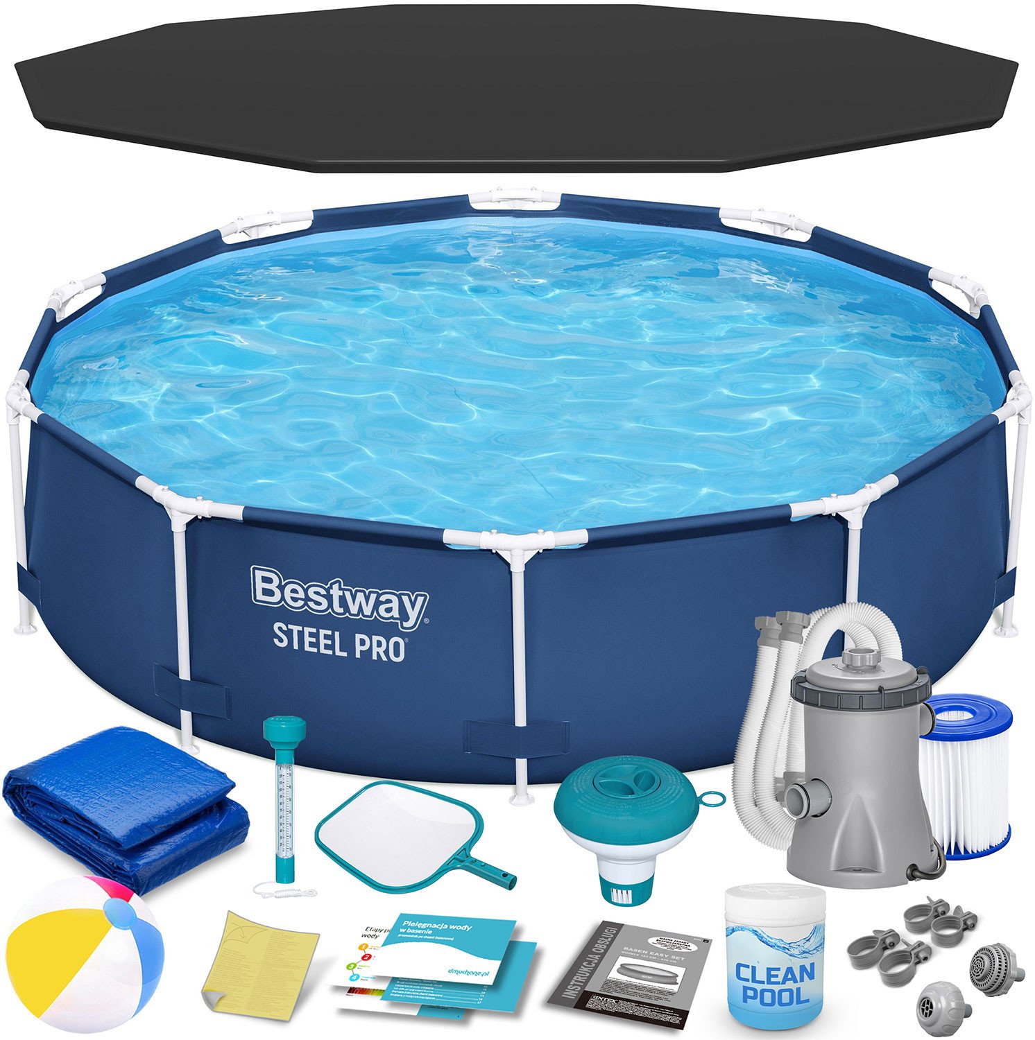 Bestway Basen stelażowy Steel Pro 305cm 16w1 (56679)