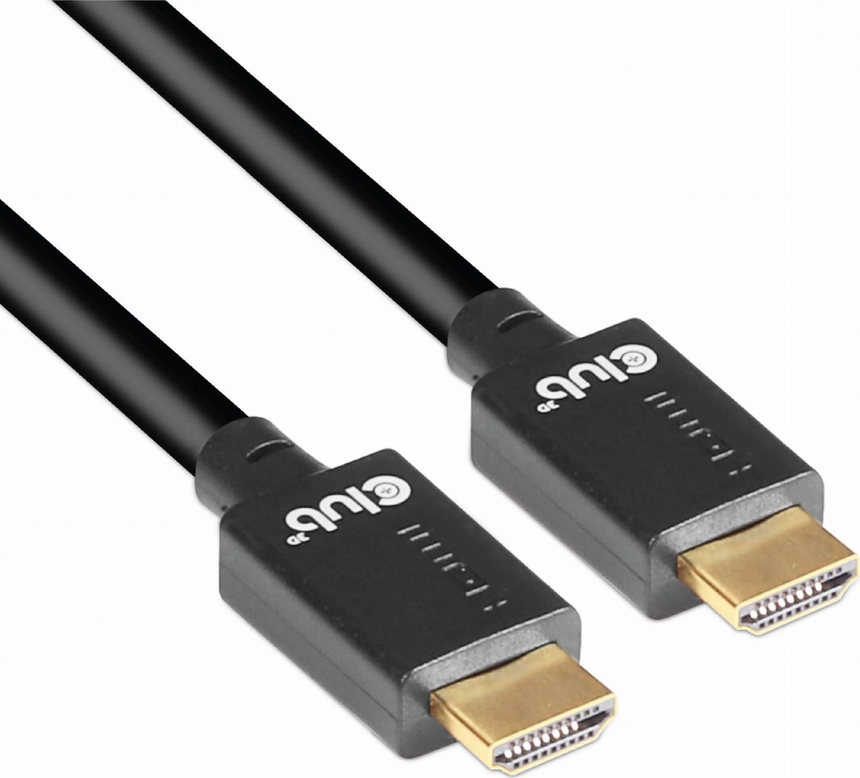 Kabel Club 3D HDMI - HDMI 1.5m czarny (CAC-1370)