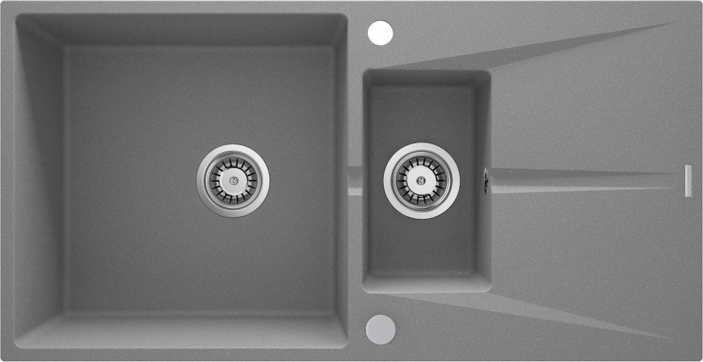 Zlewozmywak Deante Zlewozmywak granitowy 1.5-komorowy z ociekaczem