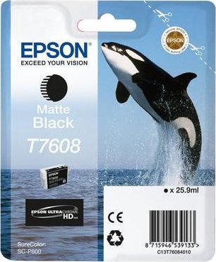 Epson Epson ink cartridge matte black T 7608N
