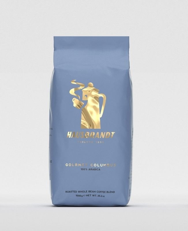 Kawa ziarnista Hausbrandt Kawa ziarnista Gourmet Columbus 100% Arabica 1kg