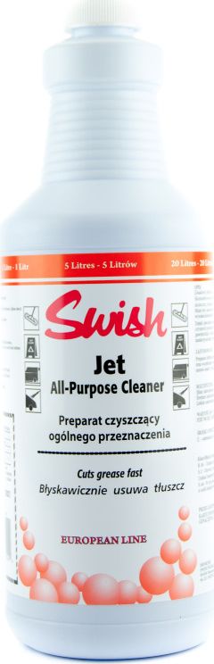 Swish Jet - Zasadowy środek do usuwania tłuszczu i oleju - 1 l