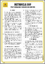 Mój dom Iab04 Instrukcja Bhp Przy Obsłudze Tokarki Do Drewna (24,5 X 35 Cm, Hn - Płyta Td-Flex 0,4Mm) Libres Polska Sp Sgp-Iab04_245X350_Hn 5904937346