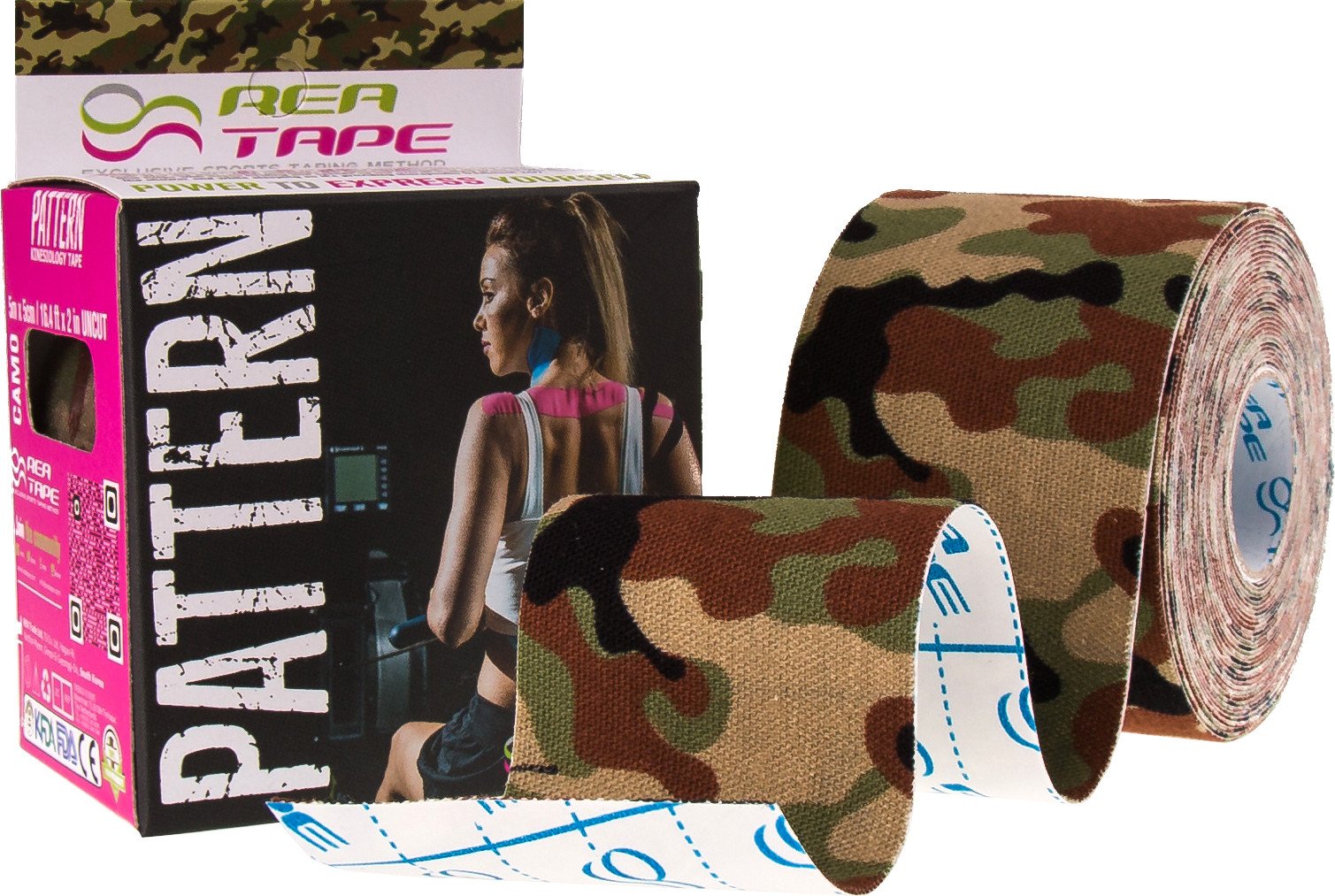 REA TAPE Pattern (Moro) 5x5cm 1szt