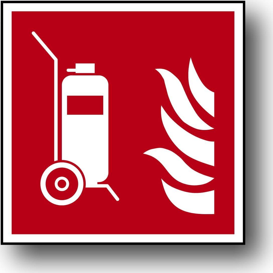 libres Zp-08 Znak Ppoż. Lumines 15X15 - Gaśnica Przewoźna