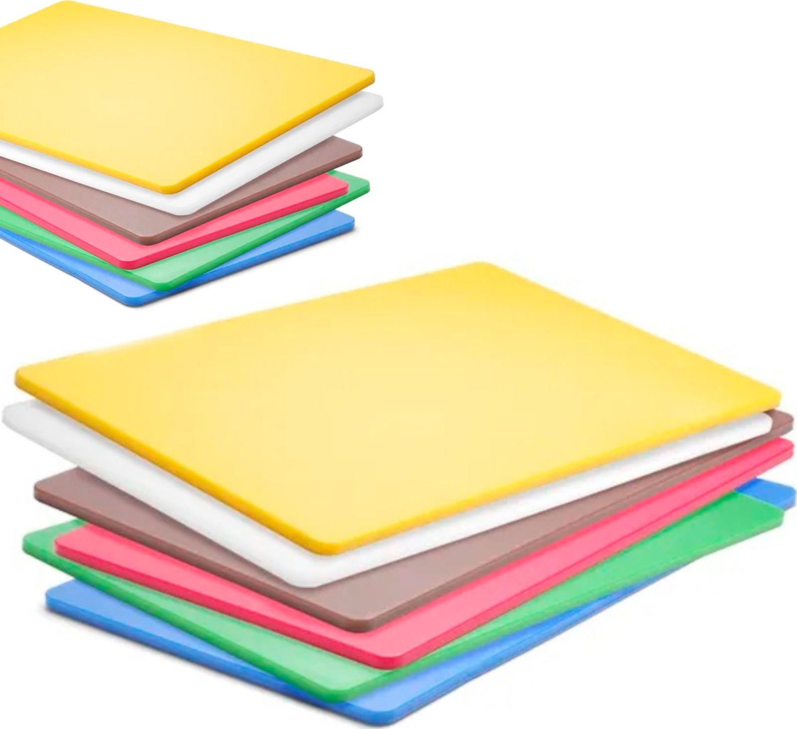 Deska do krojenia Hendi plastikowa 6szt.