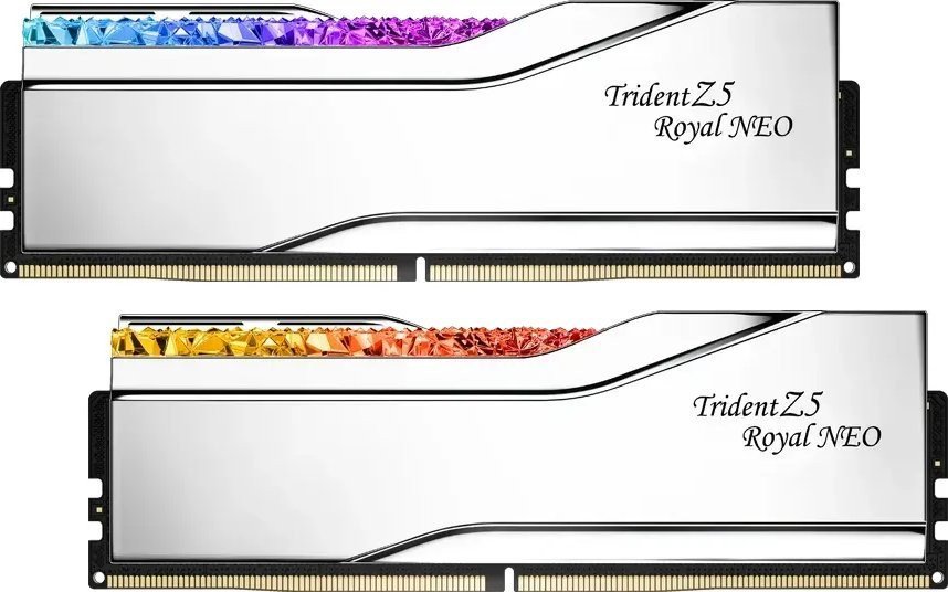 Pamięć G.Skill Trident Z5 RoyalNeo, DDR5, 64 GB, 6000MHz, CL26 (F5-6000J2636H32GX2-TR5NS)