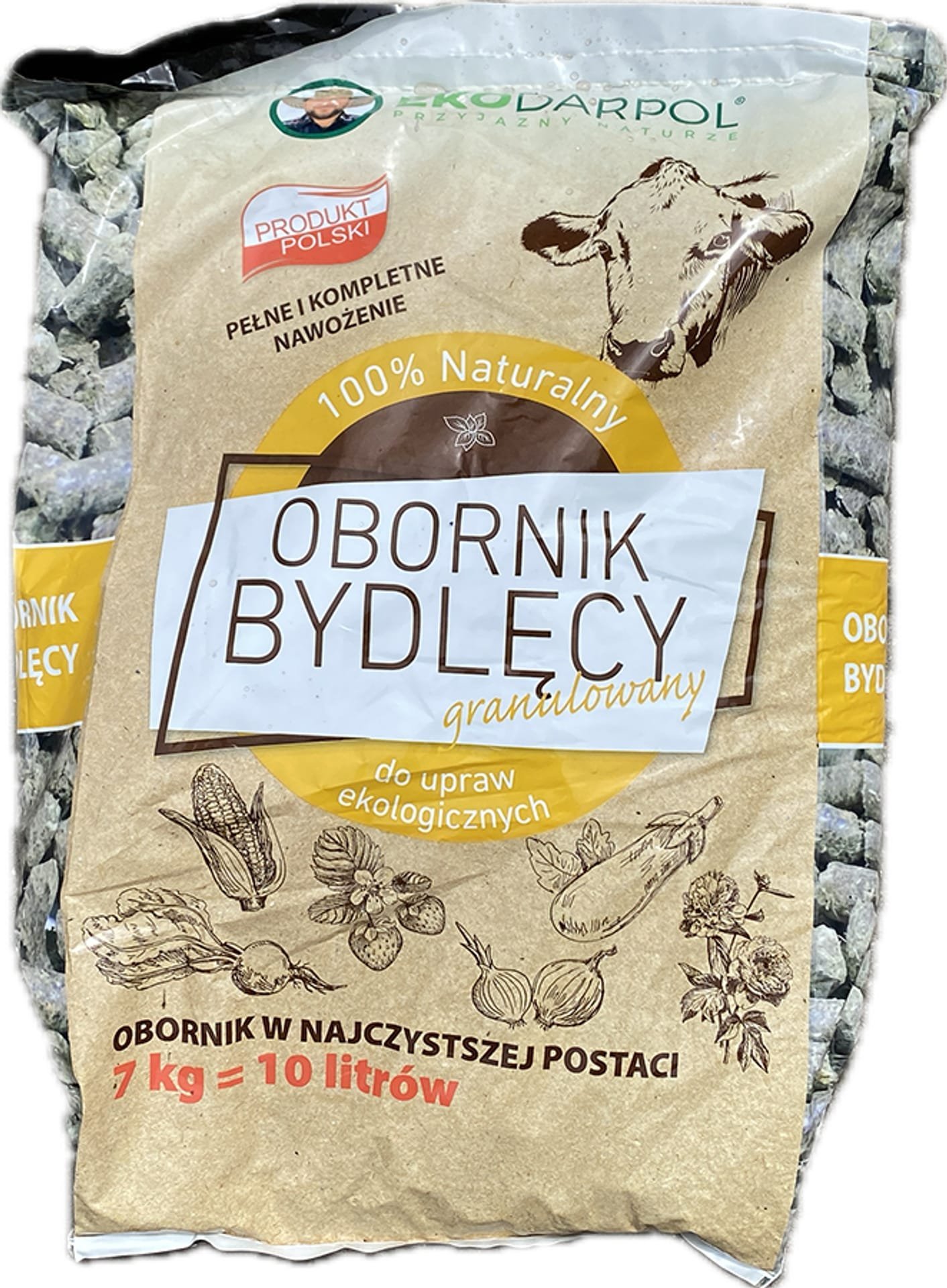 Ciech Obornik Bydlęcy Granulowany Eko 100% naturalny EkoDarPol (10 L)