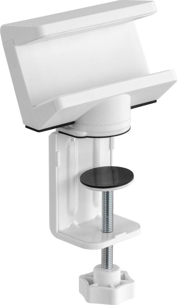 InLine InLine® Table clamp for socket strip, rotatable, screw clamp, white