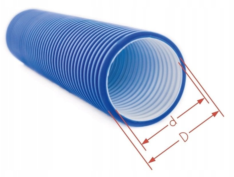 Viteco Rura wentylacyjna FI 78/68 mm w zwojach (rolka 50 mb)