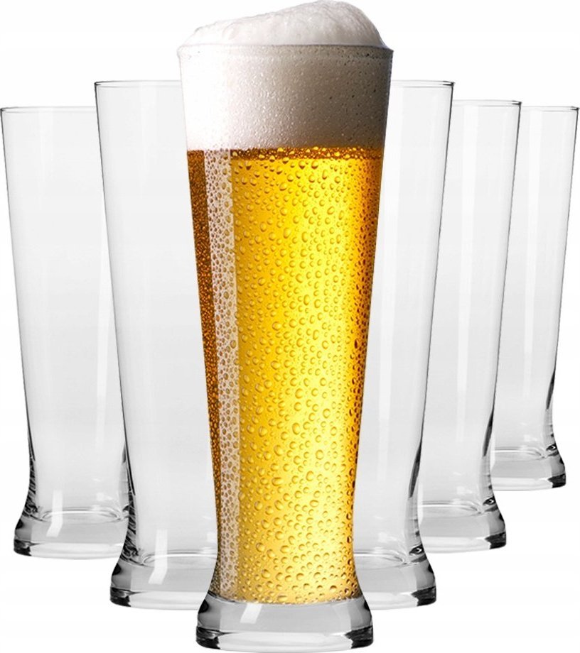 Krosno Szklanki do piwa pilsner Mixology KROSNO 6x 500ml