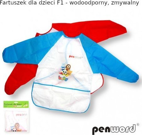 FARTUSZEK DLA DZIECI F1 - WODOOPORNY, ZMYWALNY (SZPSH)