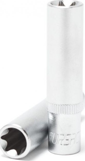 Forsage 1/4" Nasadka Torks głęboka E4
