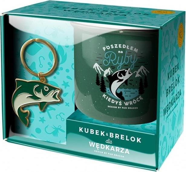 Pan Dragon Zestaw kubek + brelok Hobby-Ryby (453588) - 5901854965871