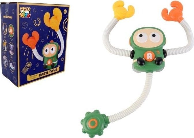 Prysznic robot zielony na akumulator