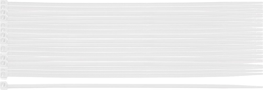 Neo Opaski zaciskowe EXTREME 2.5 × 150 mm, białe, 100 szt.