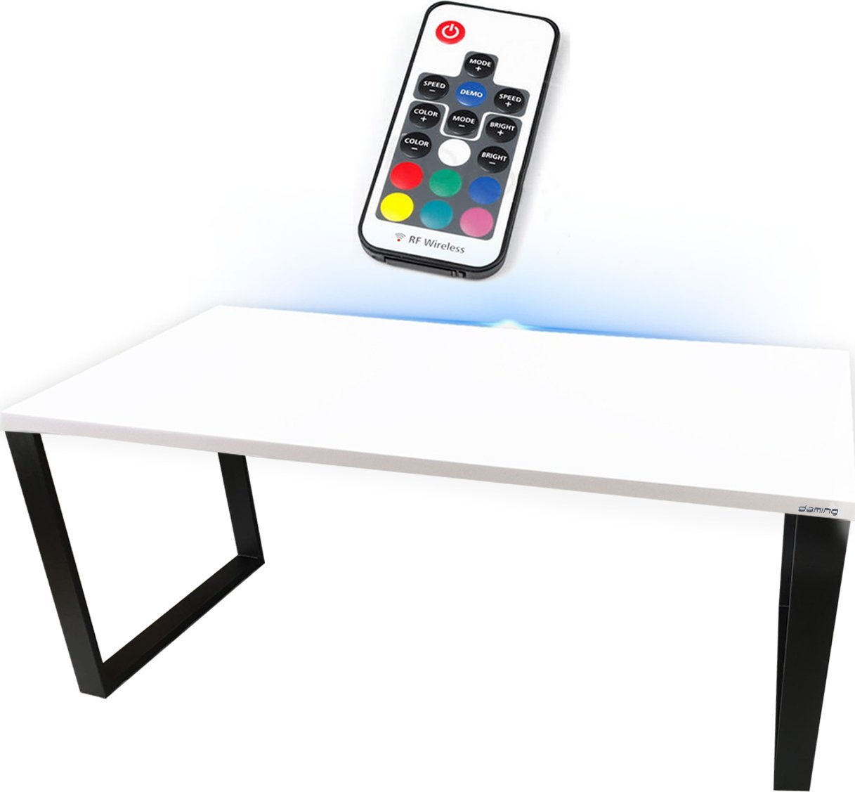 BIURKO GAMINGOWE 120x60 LOFTOWE LED STABILNE METALOWE PRODUCENT