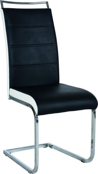 Signal 4-ių kėdžių komplektas H441, juodas/baltas