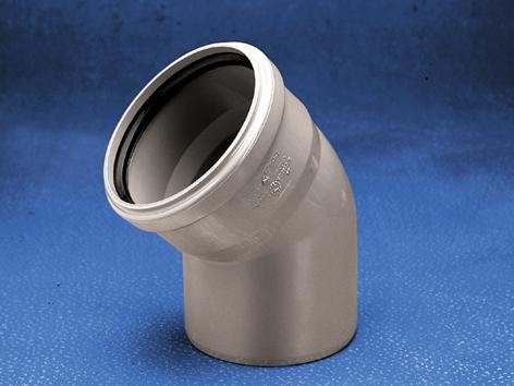 Wavin Kolano HT 110mm 45° popiel 3060342441