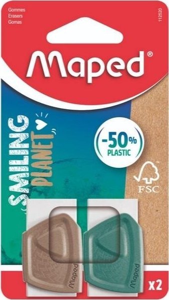 Maped Gumka Precision Smiling Planet 2 szt.