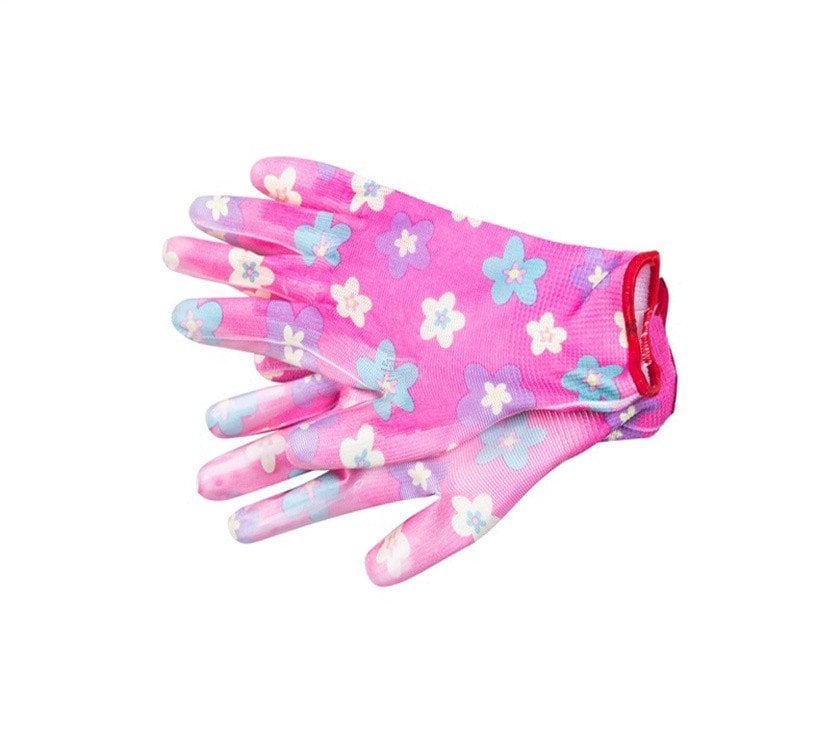 GLOVES W/FLOWER PATTERN GA66 M