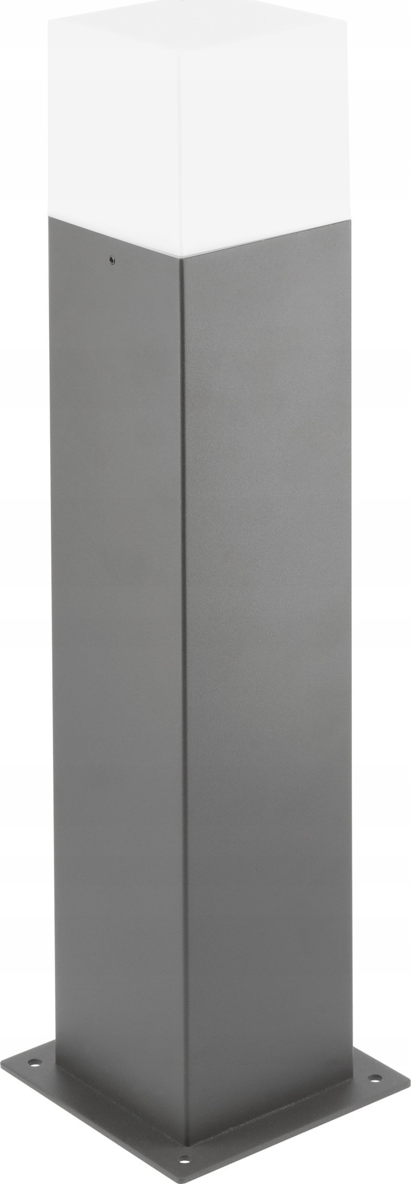 GTV Oprawa ogrodowa LARGO-P 50,E27,MAX.15W,IP44,AC220-240V,50-60Hz,słupek,grafit