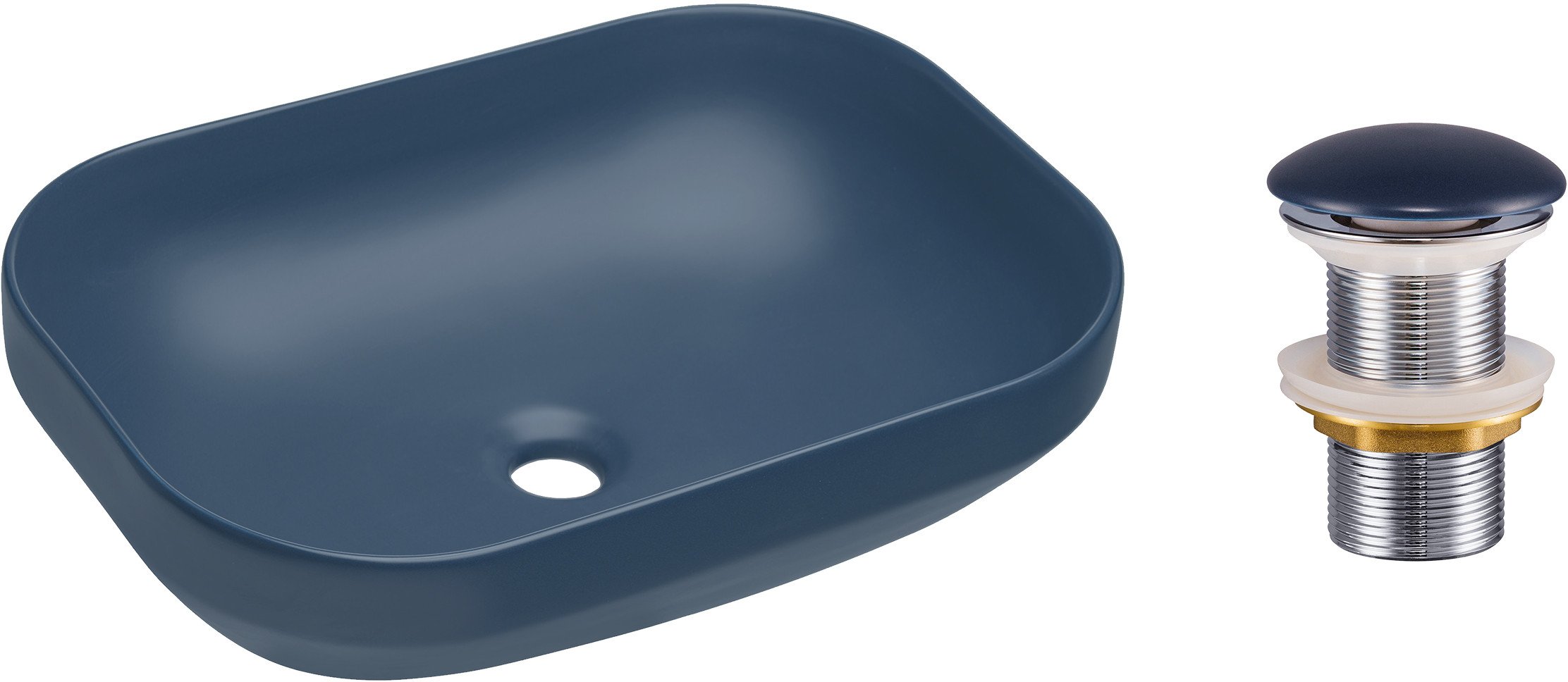 Zestaw Umywalkowy z Korkiem Click-Clack